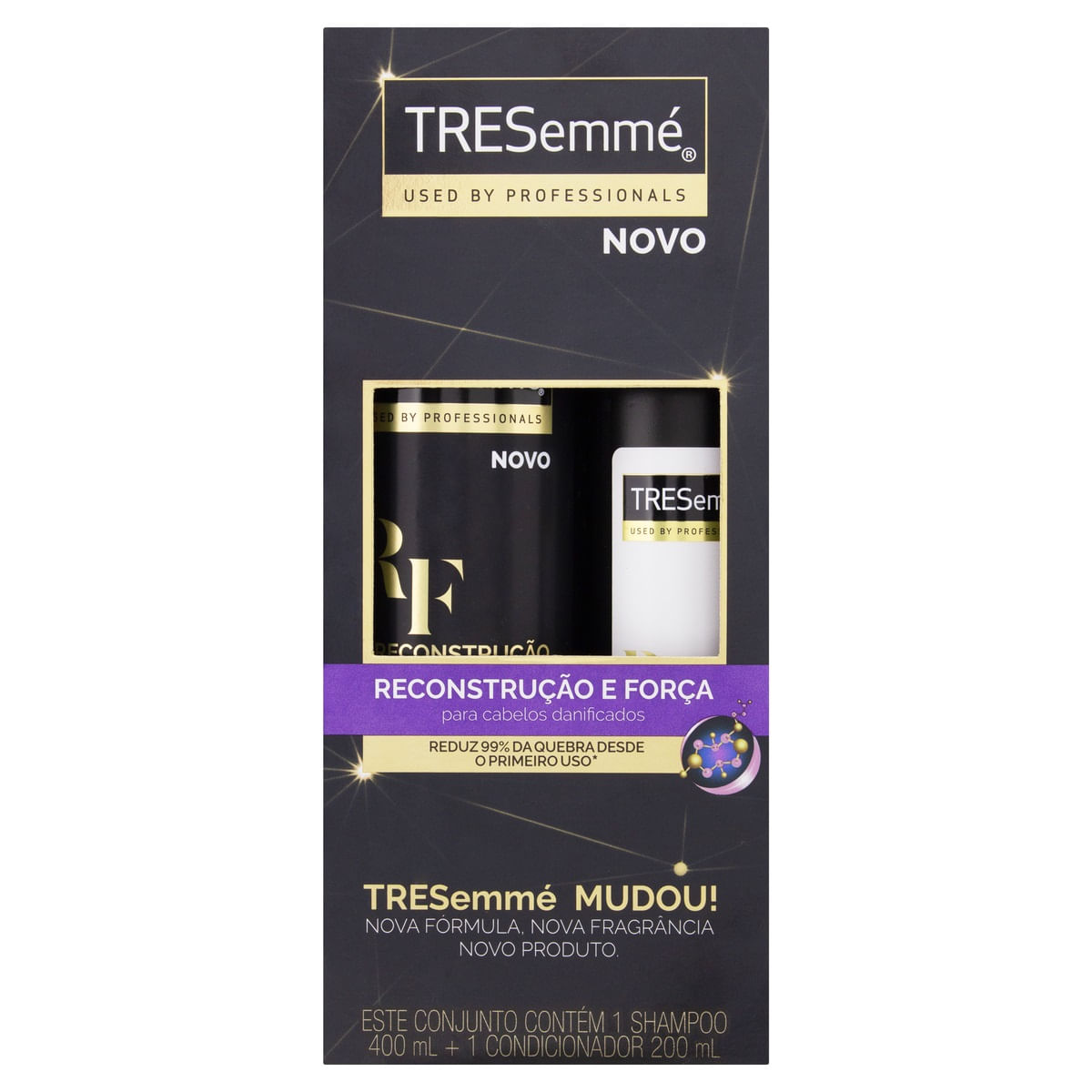 Kit de Shampoo e Condicionador TRESemmé Reconstrução e Força