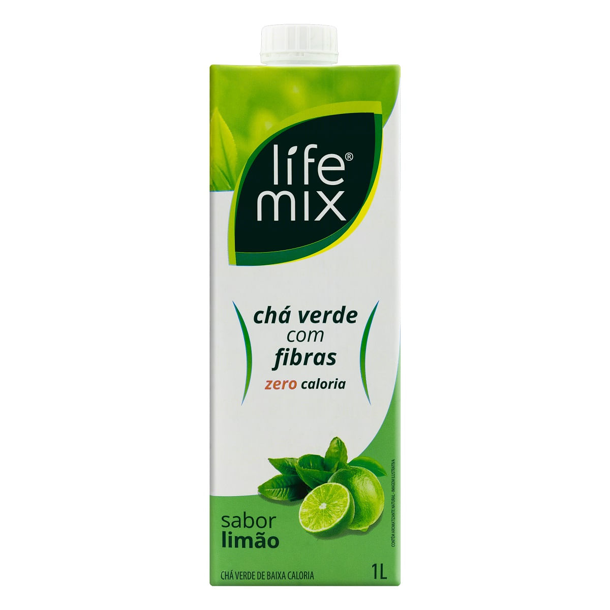 Chá Verde Funcional Sabor Limão Life Mix Boa Forma 1 Litro