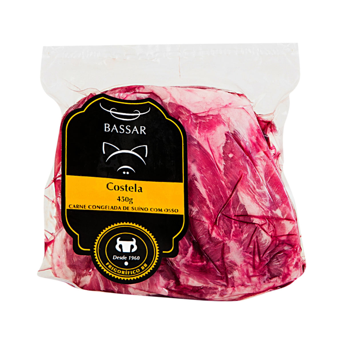 Costela Suína Congelado com Osso Bassar Premium 450g