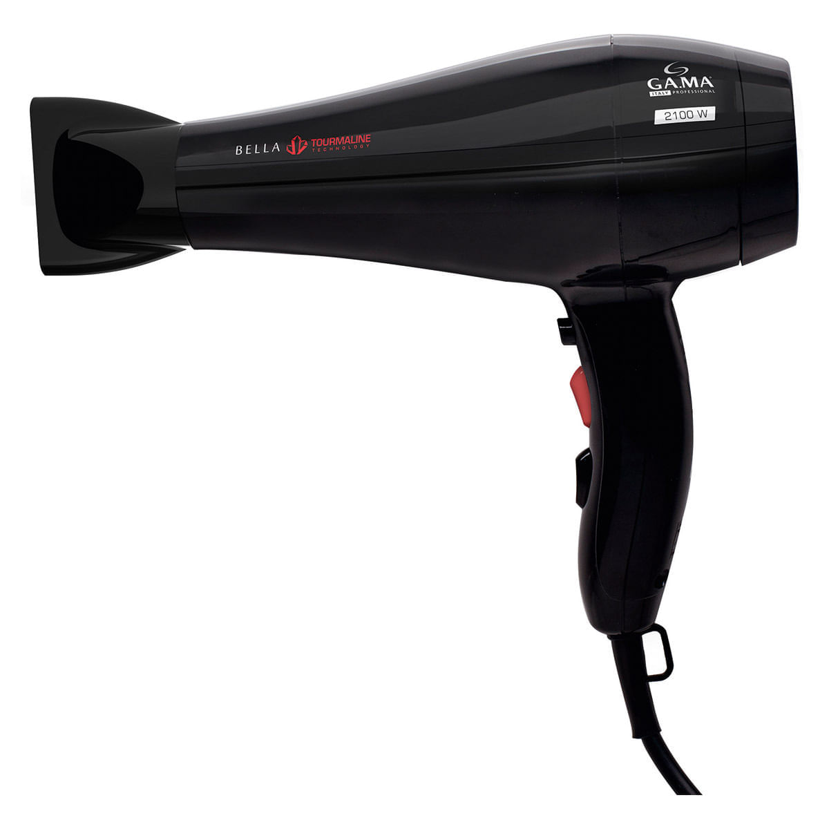 Secador de Cabelo Gama Bella Tourmaline 2100W Preto Bivolt - Carrefour