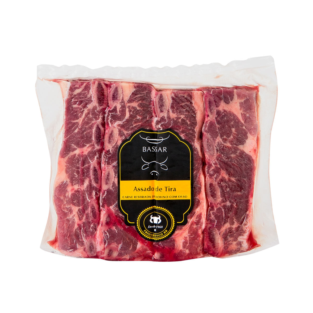 Tiras de Costela Bovina Bananinha Congelado Bassar 950g