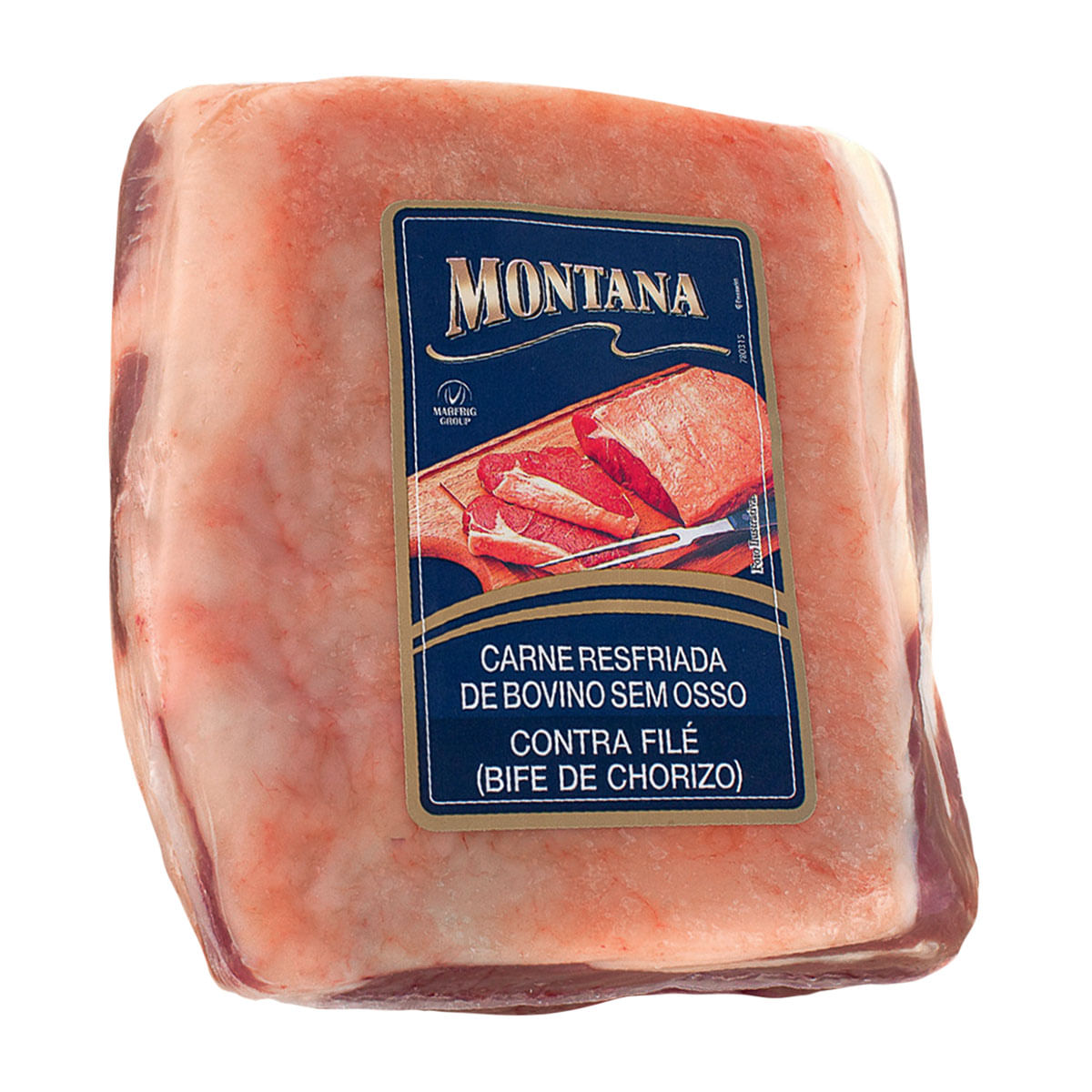 Peça de Contra Filé Bovino Chorizo Resfriado Montana 2Kg