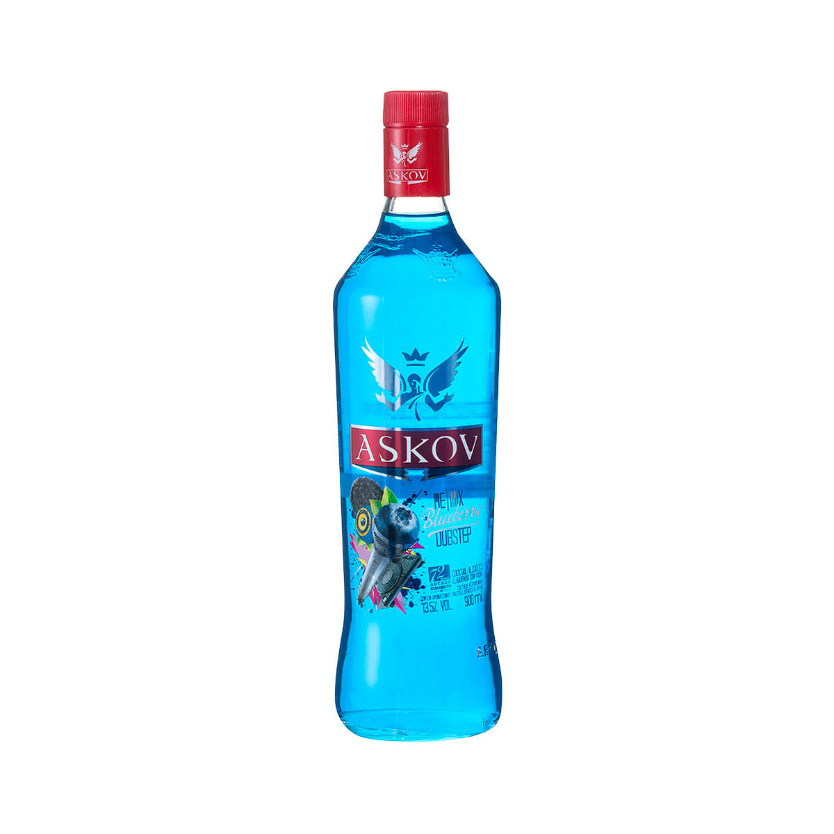 Coquetel Alcoólico Askov Blueberry Remix Garrafa 900ml