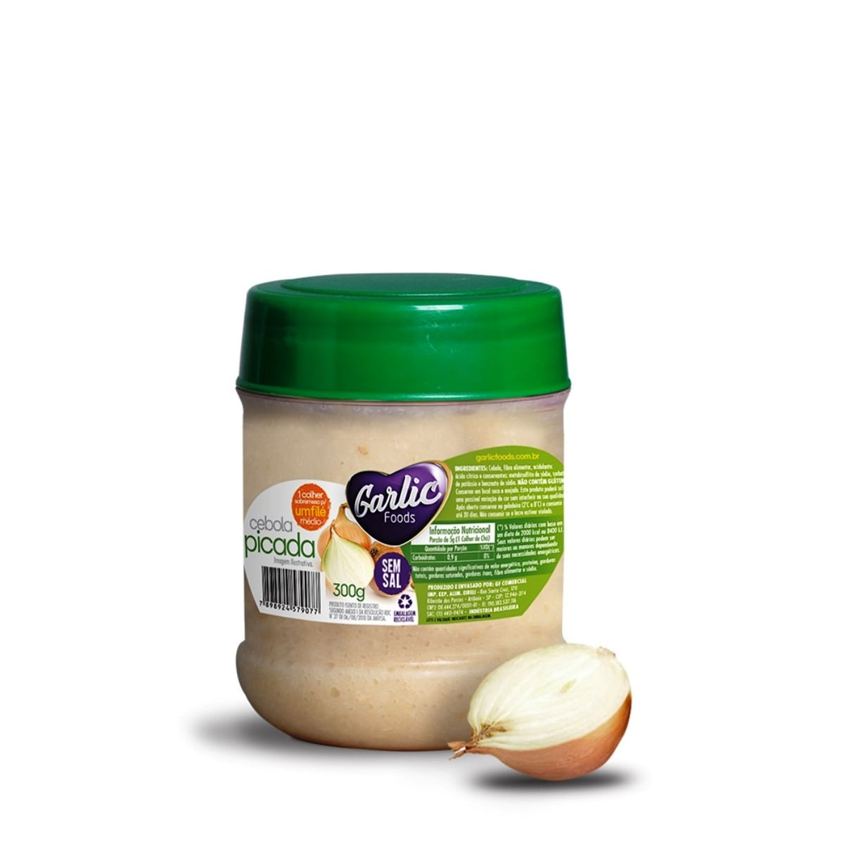 Cebola sem Casca Garlic 300g