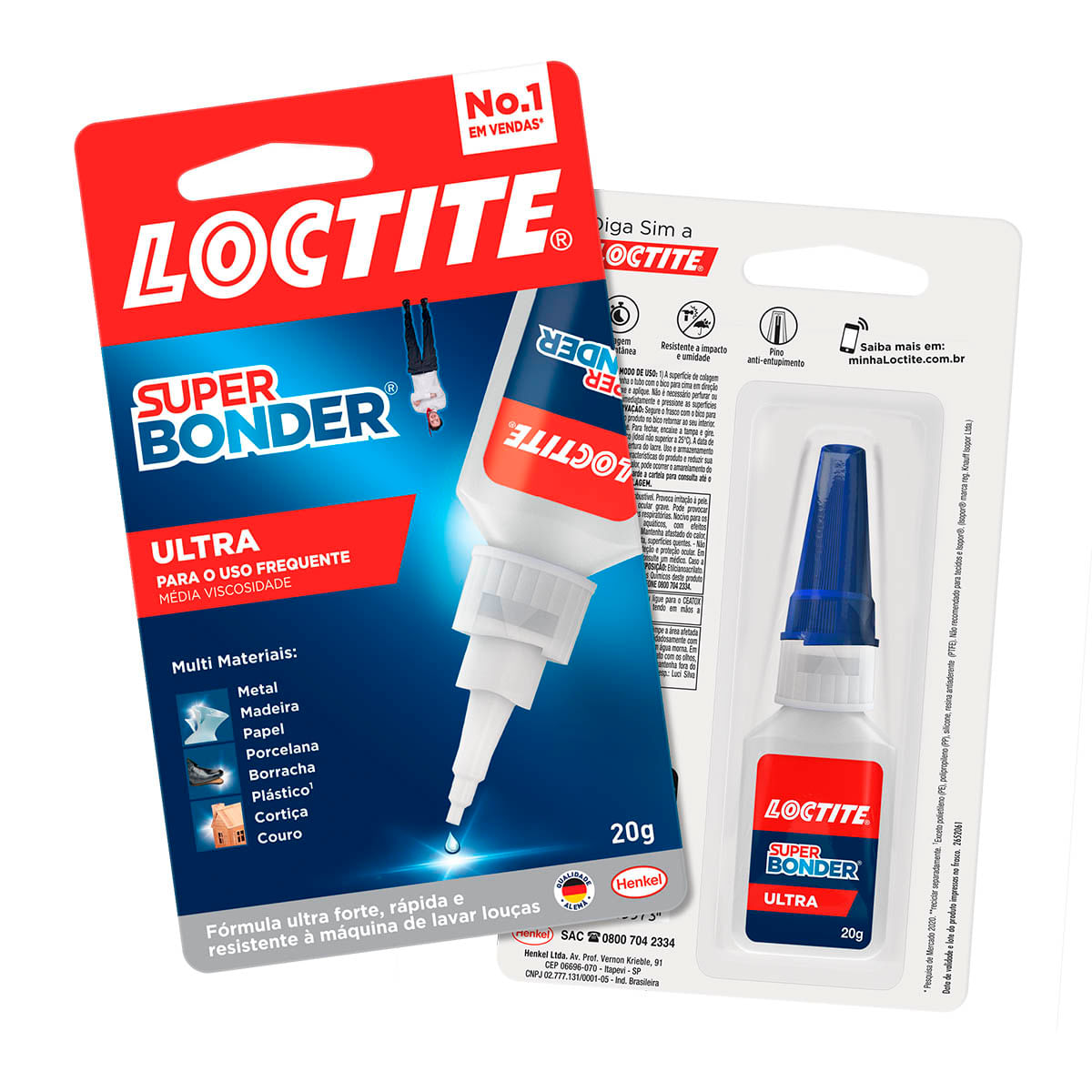 Cola Super Bonder Loctite Ultra 20 g