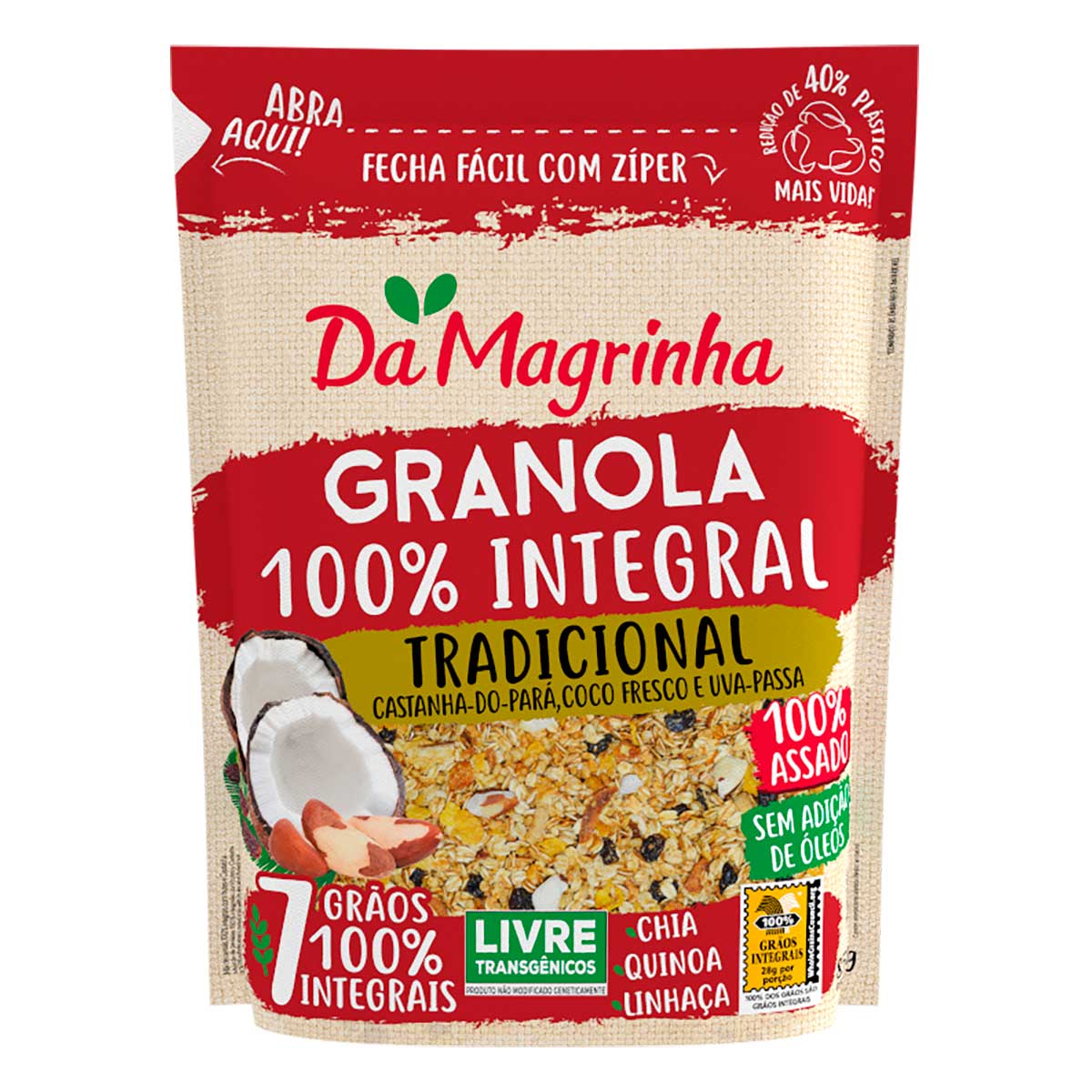 Granola Integral Da Magrinha 250 g