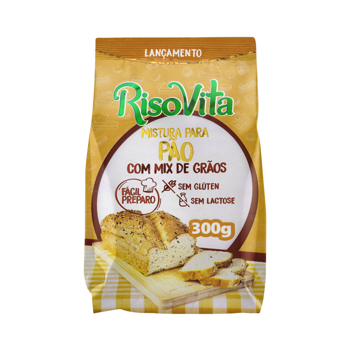 Mistura para Pão RisoVita com Mix de Grãos 300g