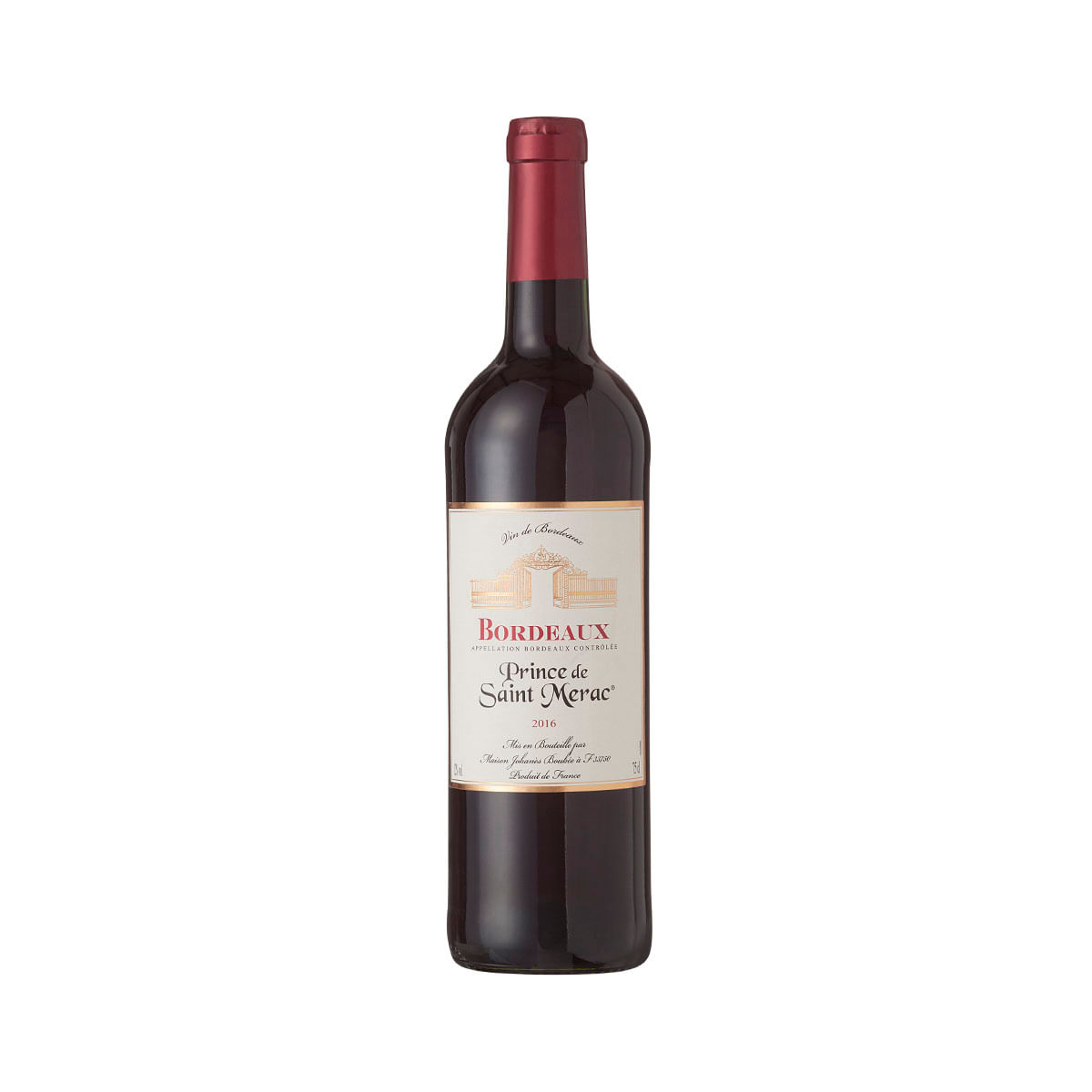 Vinho Tinto Francês Bordeaux Prince de Saint Merac 750 ml