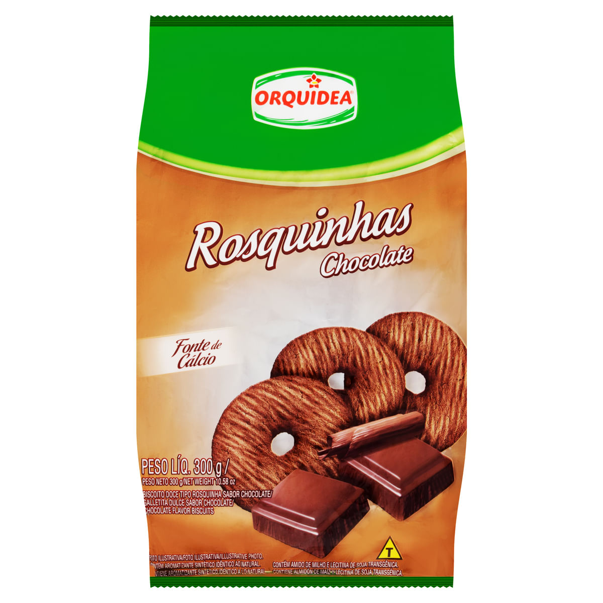 Rosquinha Chocolate Orquídea 300 g