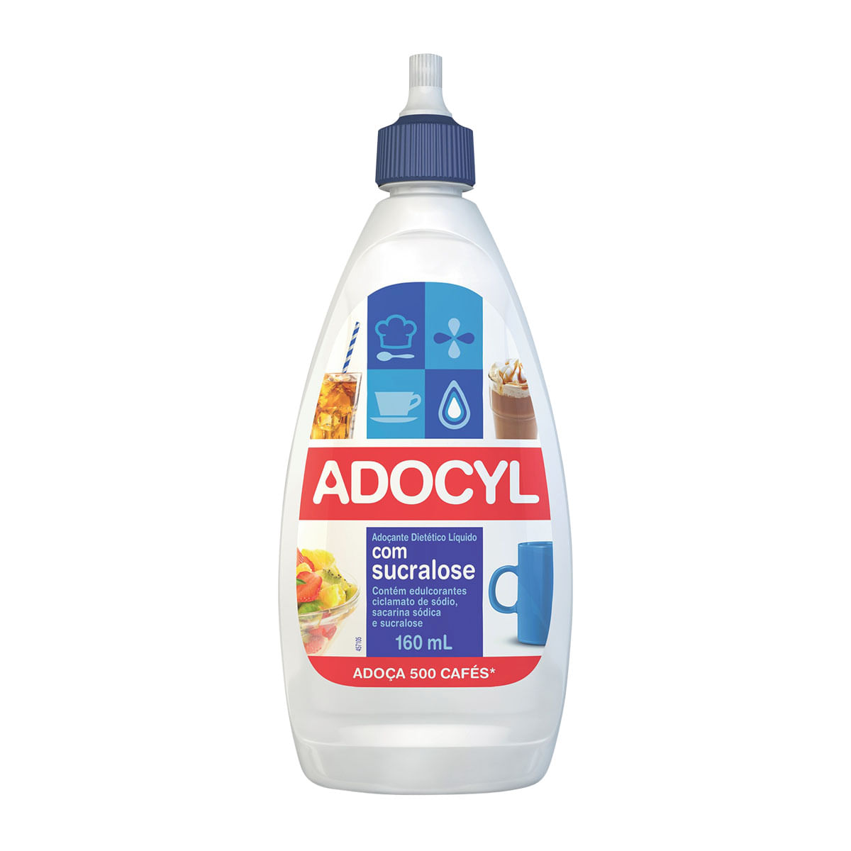 Adoçante Líquido com Sucralose Adocyl 160ml