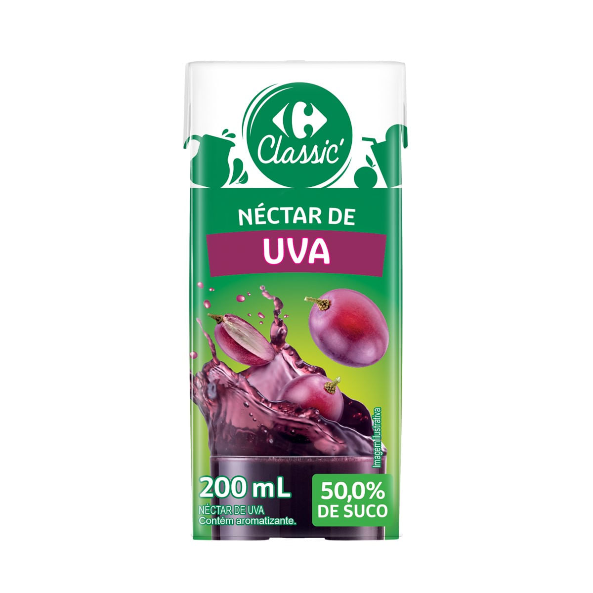 Néctar de Uva Carrefour 200ml