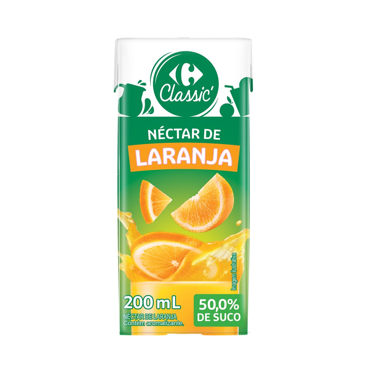 Néctar de Laranja Carrefour 200ml