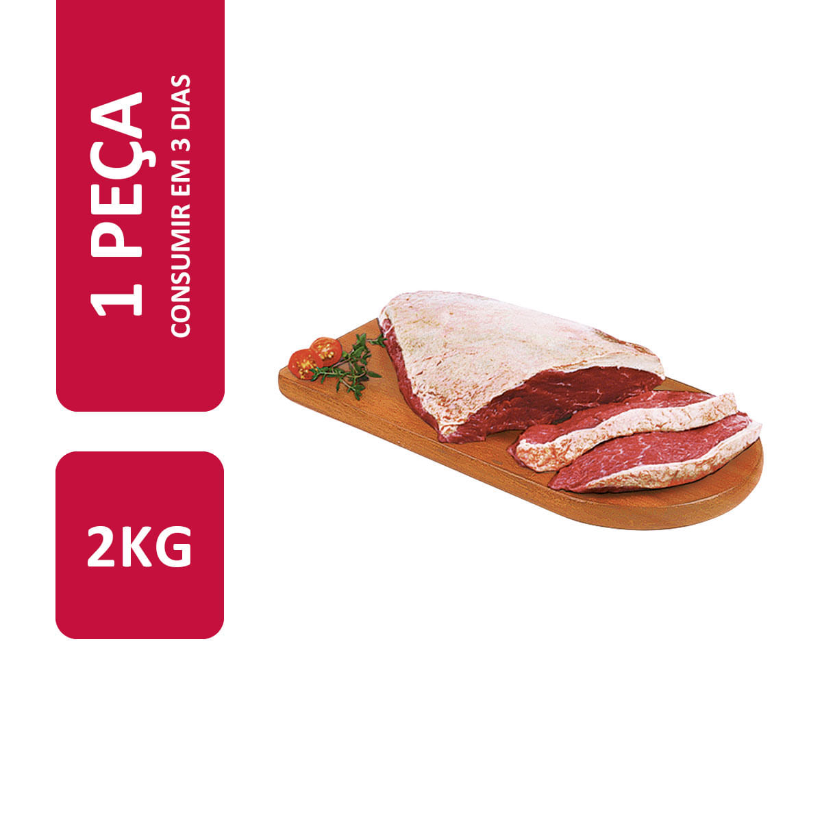 Peça de Picanha Bovina Congelado Carrefour 2kg