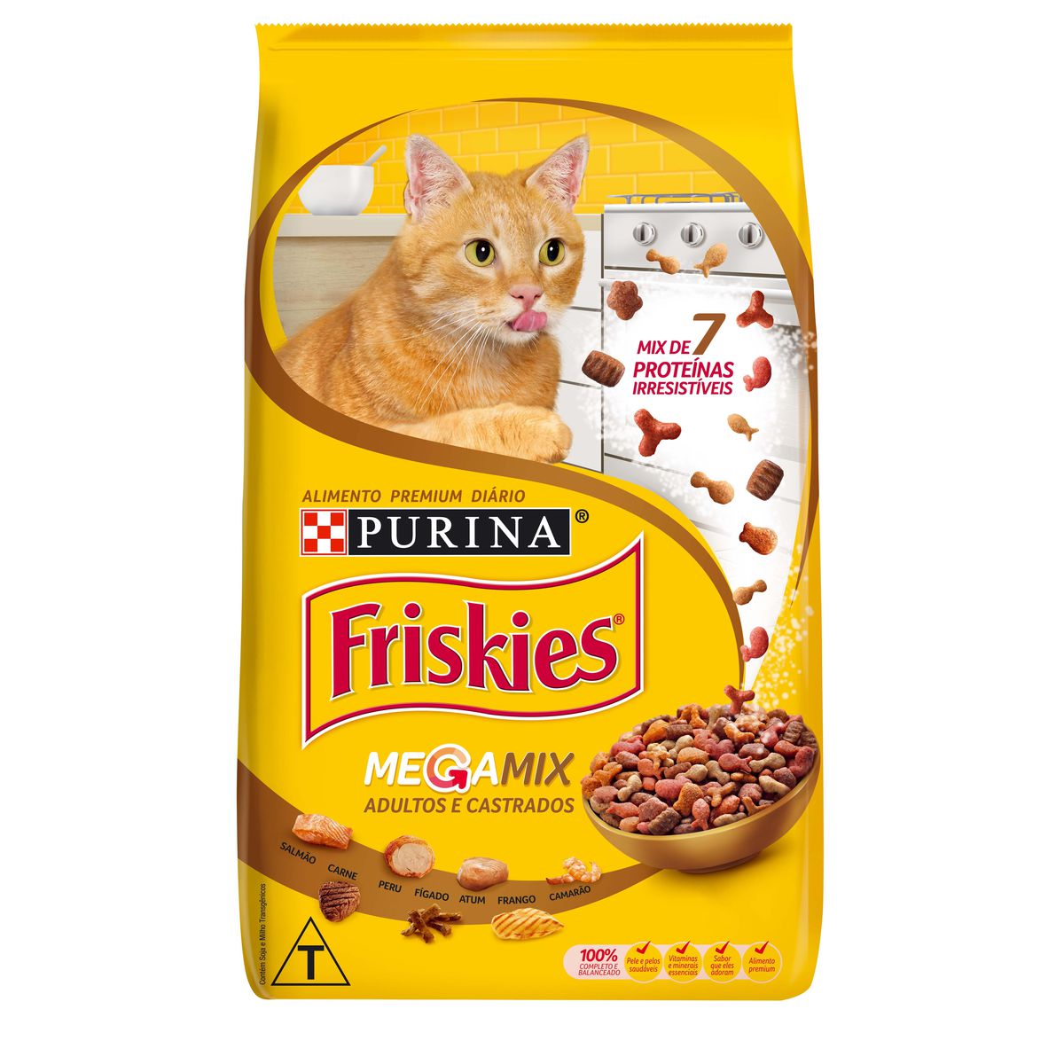 Ração Friskies Mega Mix Purina 1kg