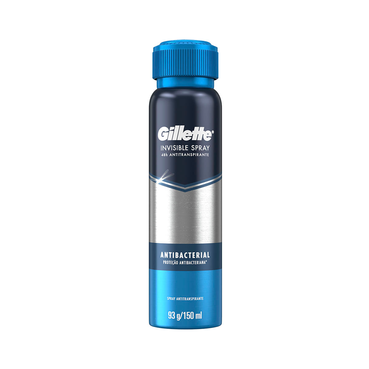 Desodorante Aerosol Gillette Antibacterial Masculino 93g