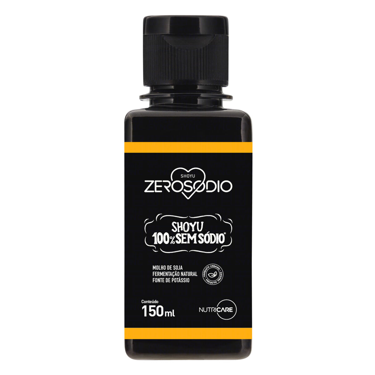 Molho Shoyu Zero Sódio Frasco 150 ml