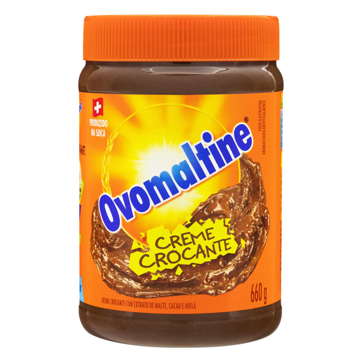 Creme de Avelã Crocante Ovomaltine Pote 660 g