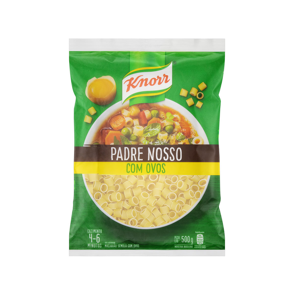 Macarrão Padre Nosso Knorr Massa de Sêmola com Ovos 500g