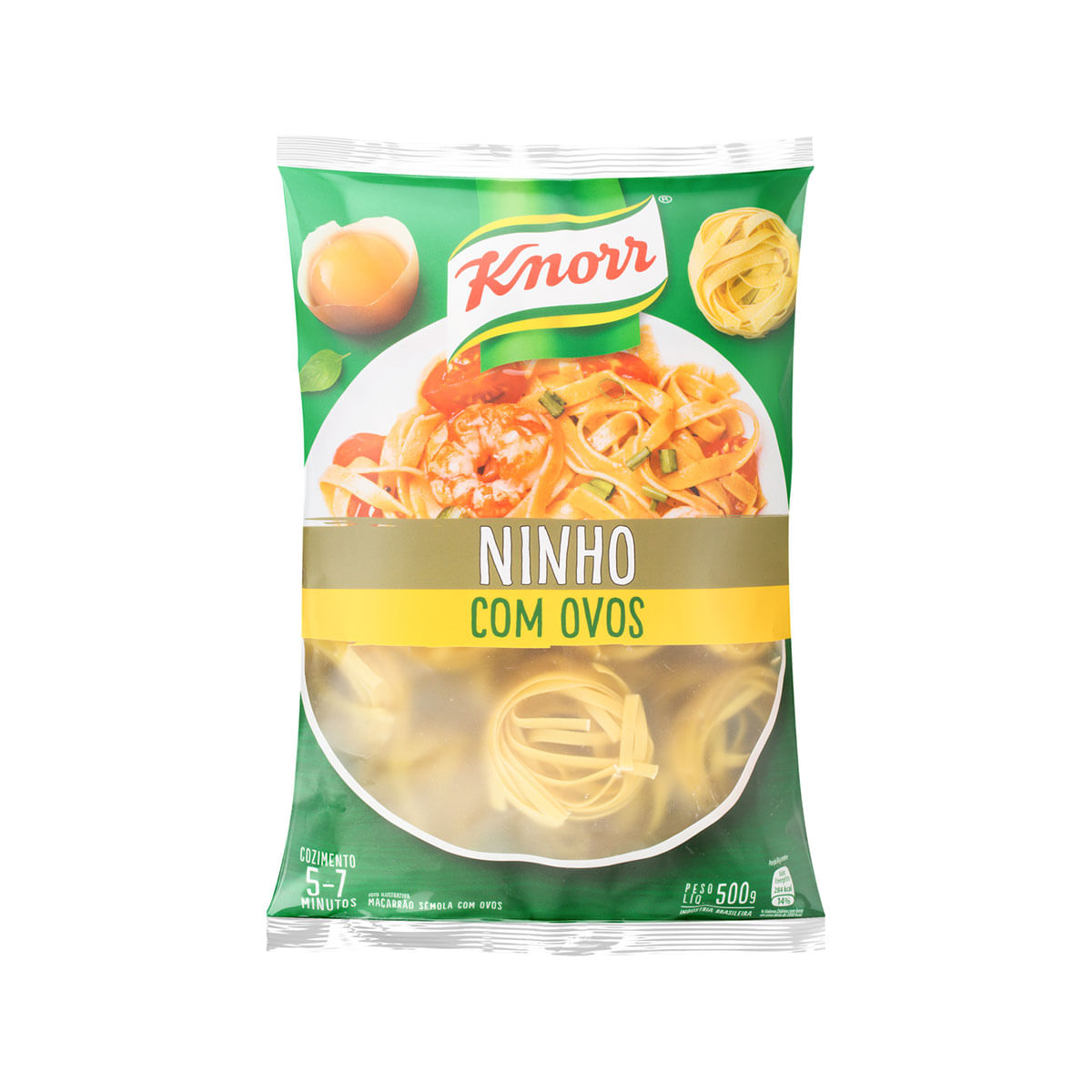 Macarrão Ninho Knorr Massa com Ovos 500g