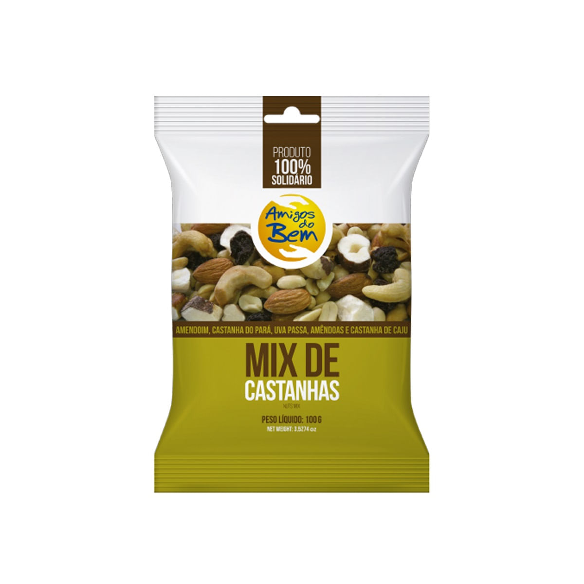 Mix de Castanha Amigos do Bem 100g