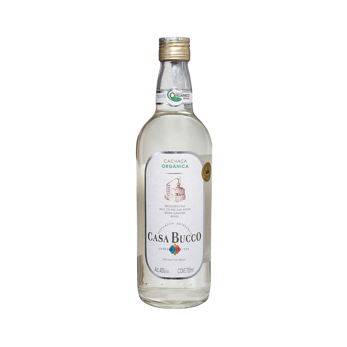 Cachaça Prata Casa Bucco 750 ml