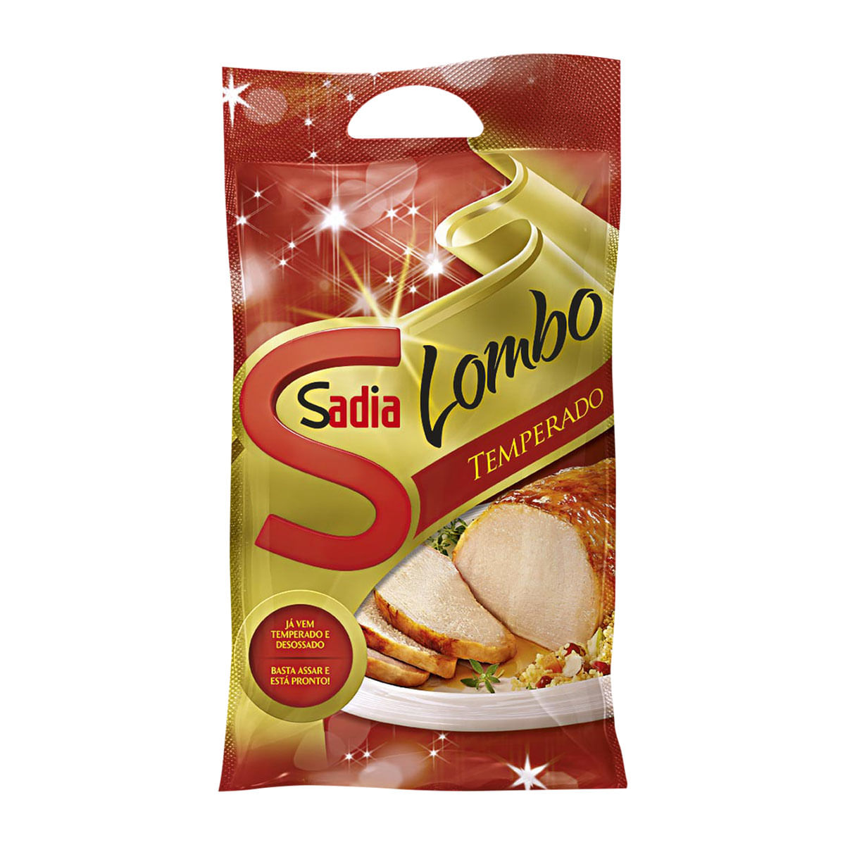 Lombo Suíno Congelado Peça Sadia 1,4Kg