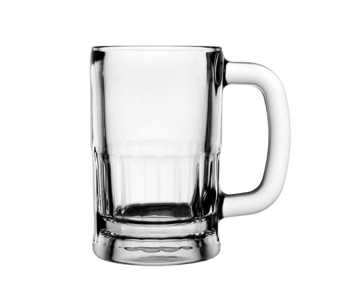 Caneca para Chopp em Vidro 355ml Transparente