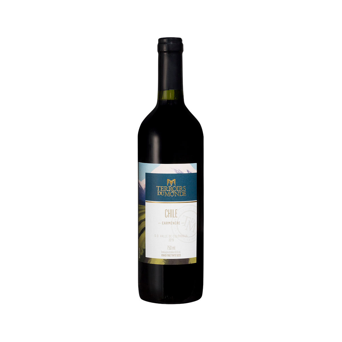 Vinho Merlot Terroirs Du Monde Carménère 750ml