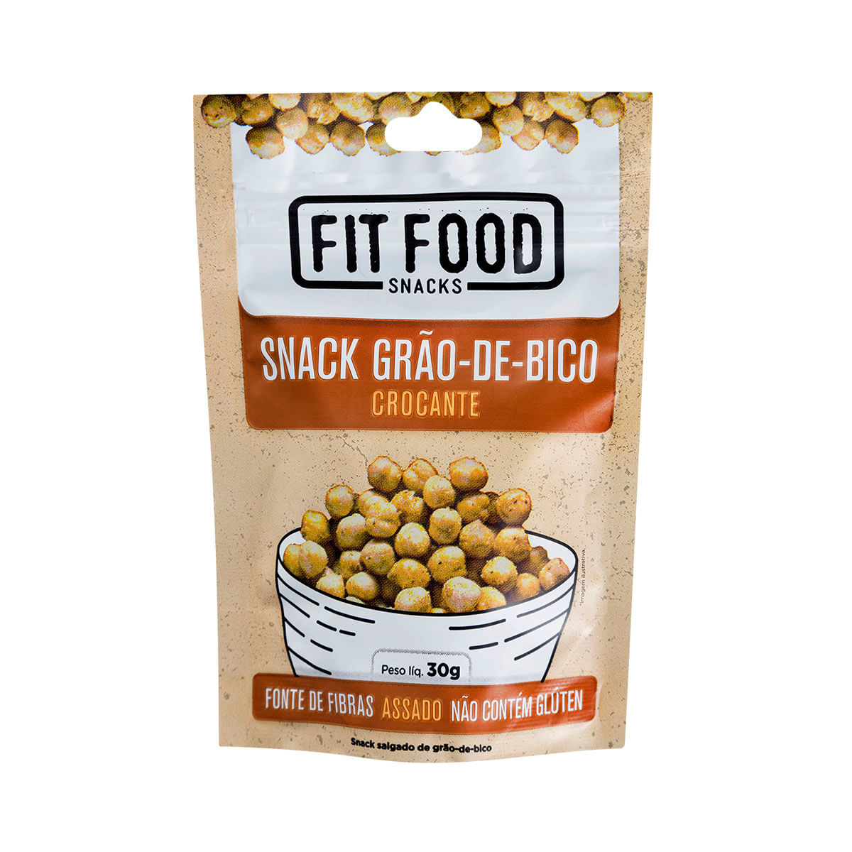 Snack Grão de Bico Crocante Fir Food Snacks 30g