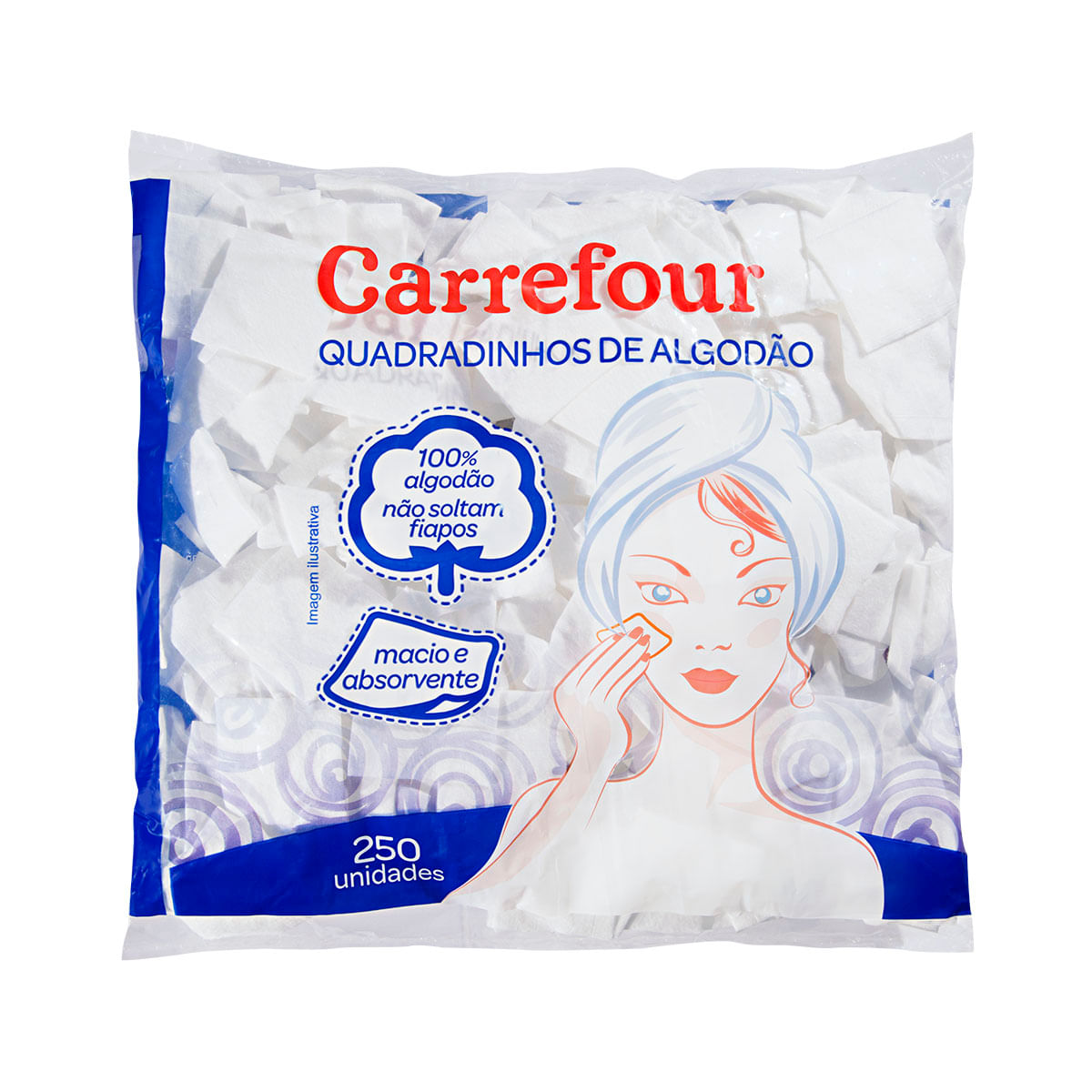 Algodão Quadradinho Carrefour