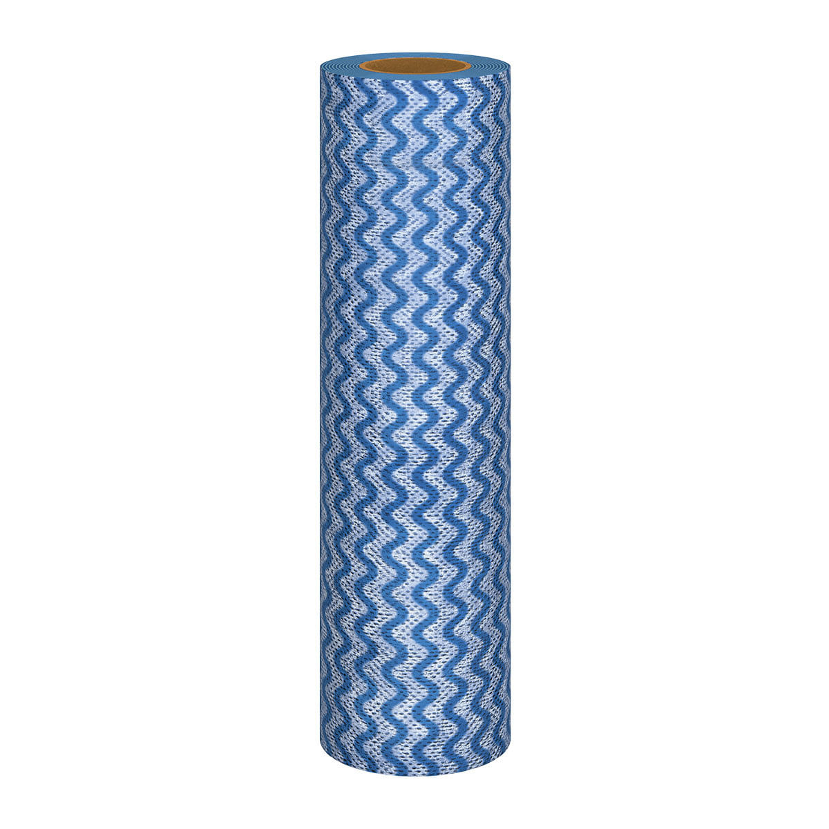 Rolo de Pano para Limpeza Geral com 25 Unidades em Viscose FLP4571 Azul Flashlimp