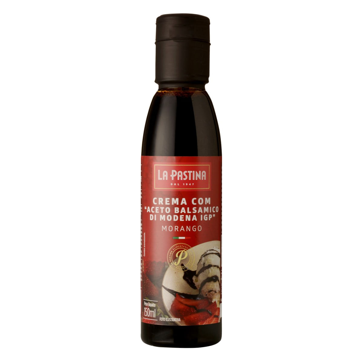 Vinagre Balsamico Morango La Pastina 150 ml