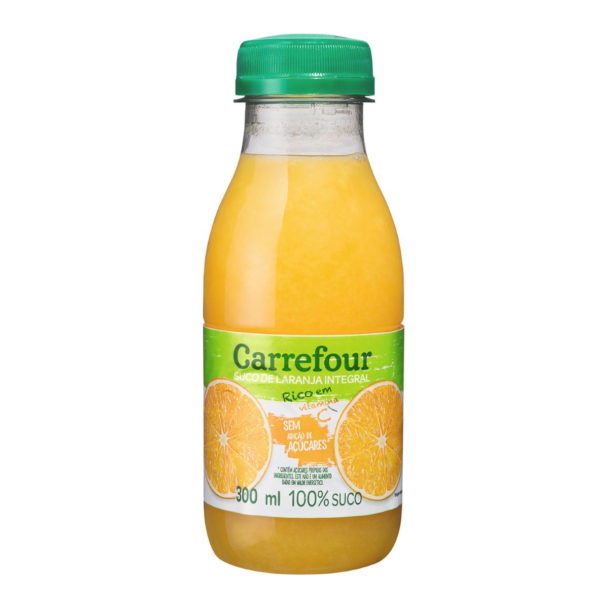 Suco de Laranja Integral Refrigerado Carrefour 300 ml