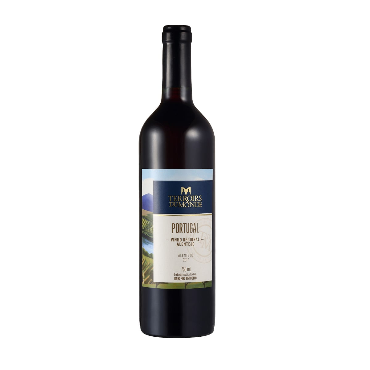 Vinho Tinto Terroirs Du Monde Alentejo 2017 750ml