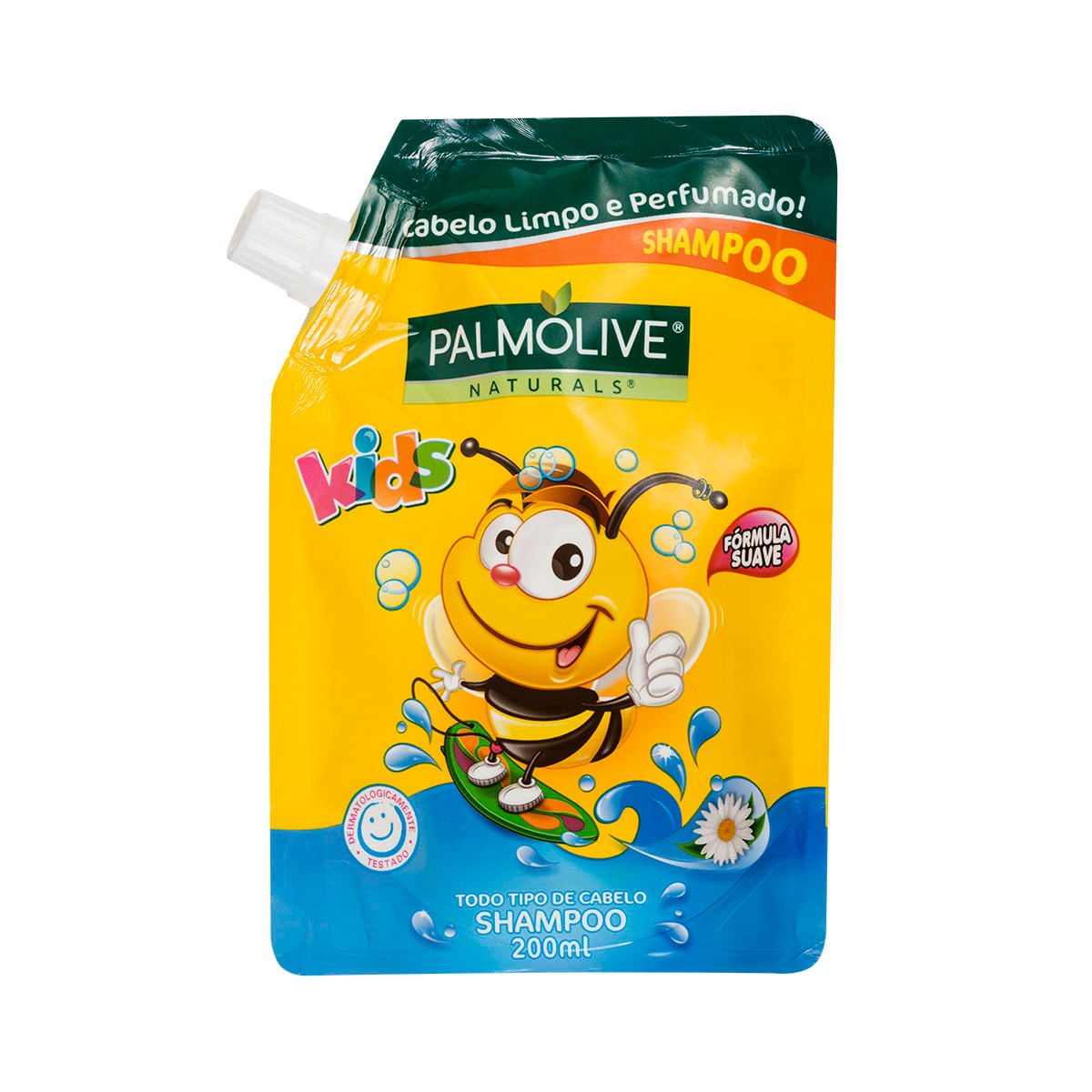 Shampoo Infantil Palmolive Naturals Kids, Camomila, 200ml