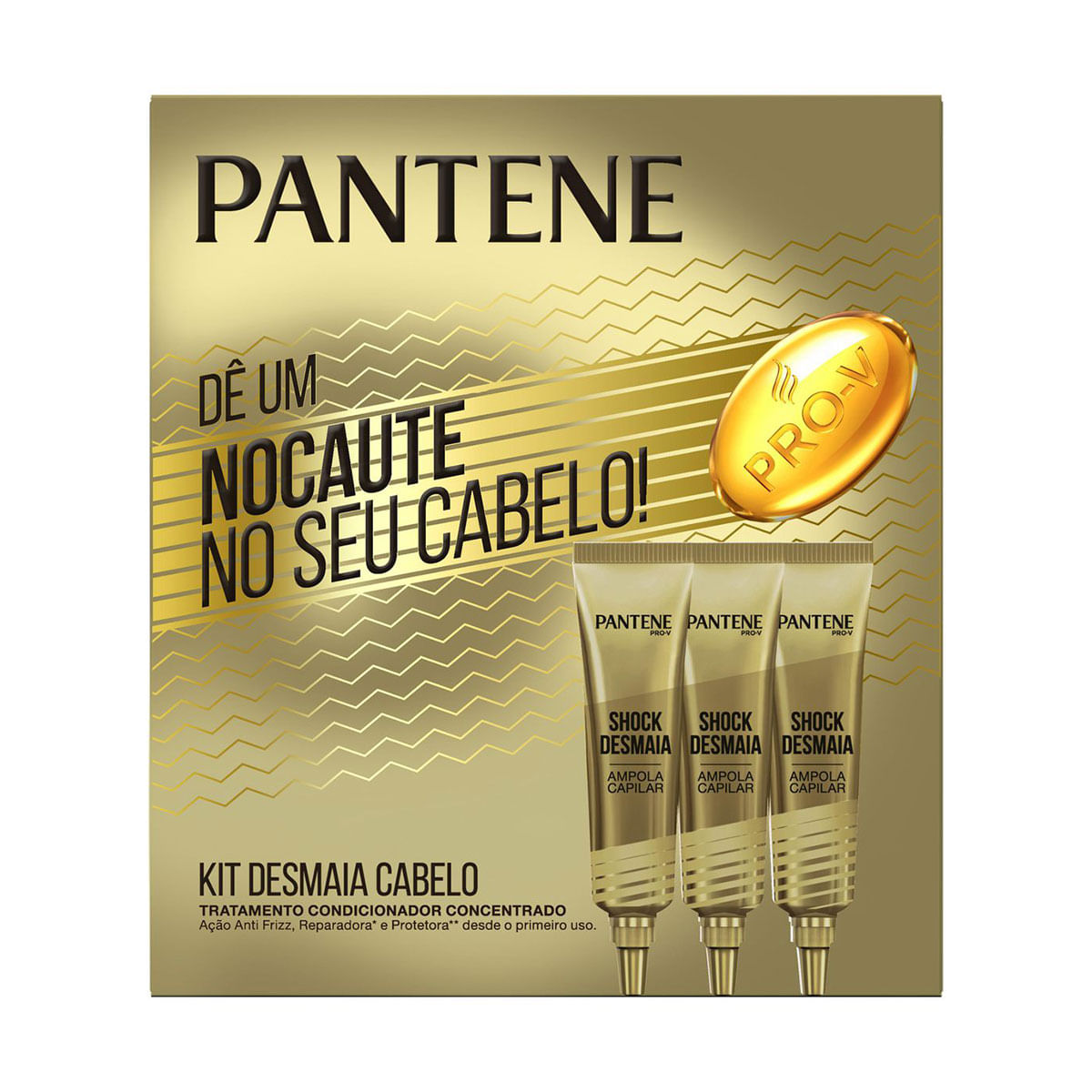 Kit Ampola Pantene Desmaia Cabelo 45ml