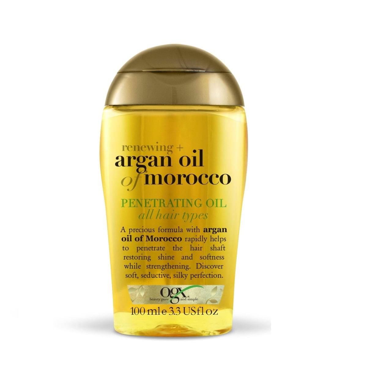 Óleo Capilar OGX Restauração e Hidratação com Argan e Oil of Morocco 88ml