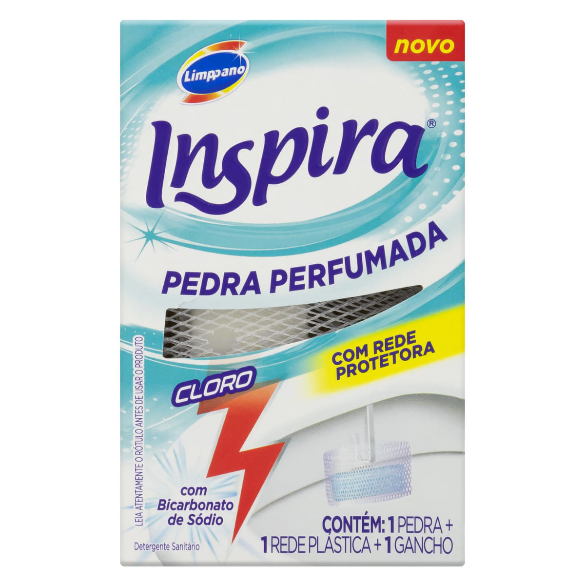 Detergente Sanitário Pedra Cloro Inspira