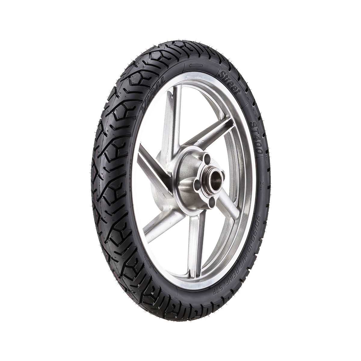 Pneu de Moto Aro 14 110/80-14 Vipal Street Traseiro ST400