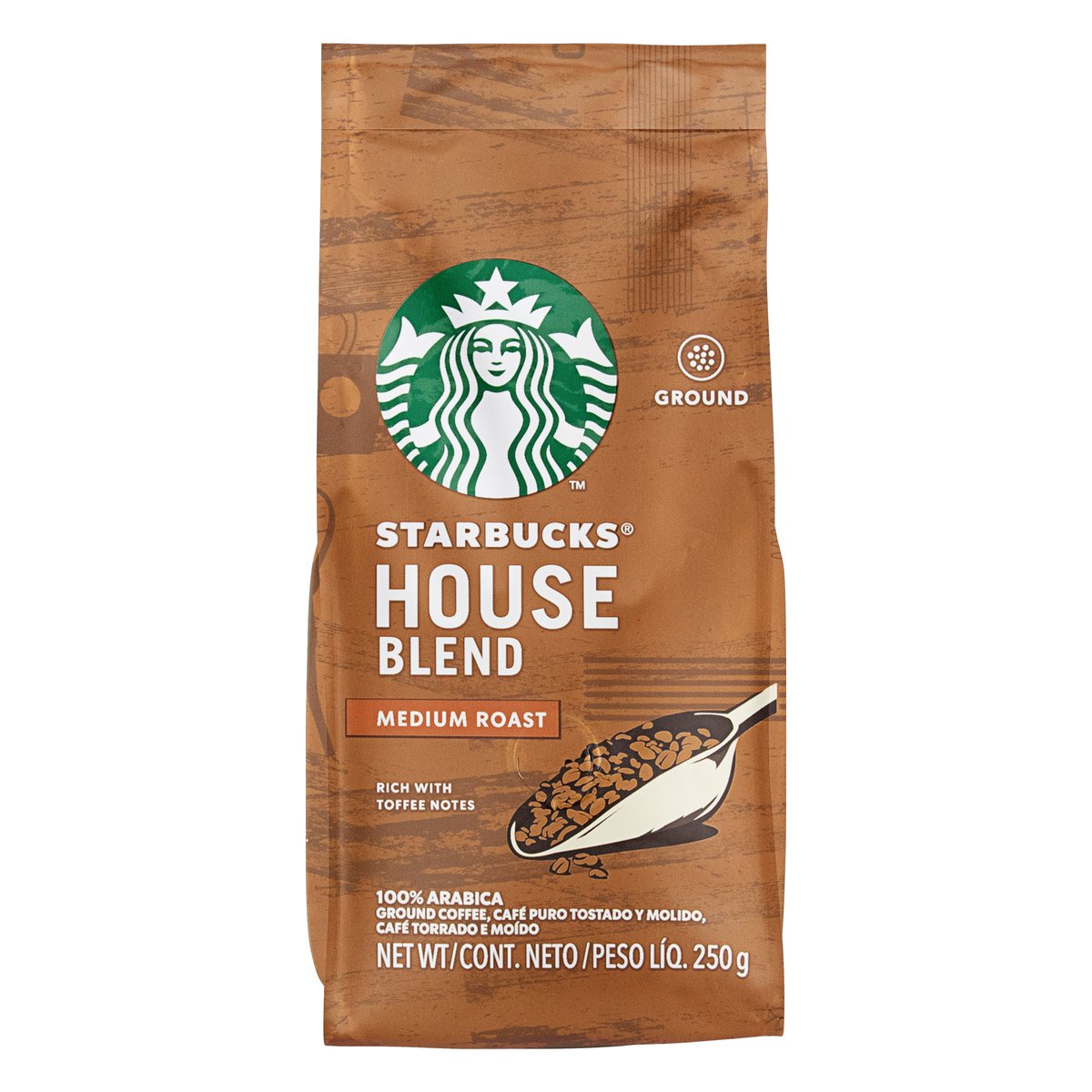 Café Torrado e Moído House Blend Starbucks 250g