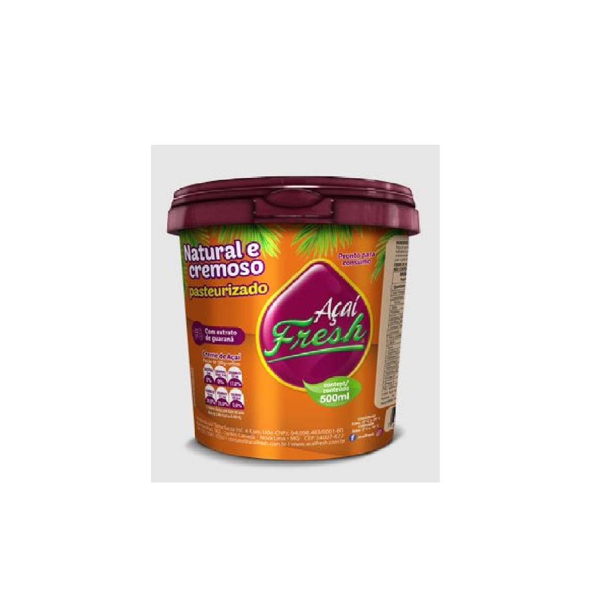 Açaí Natural Açaí Fresh 500 ml