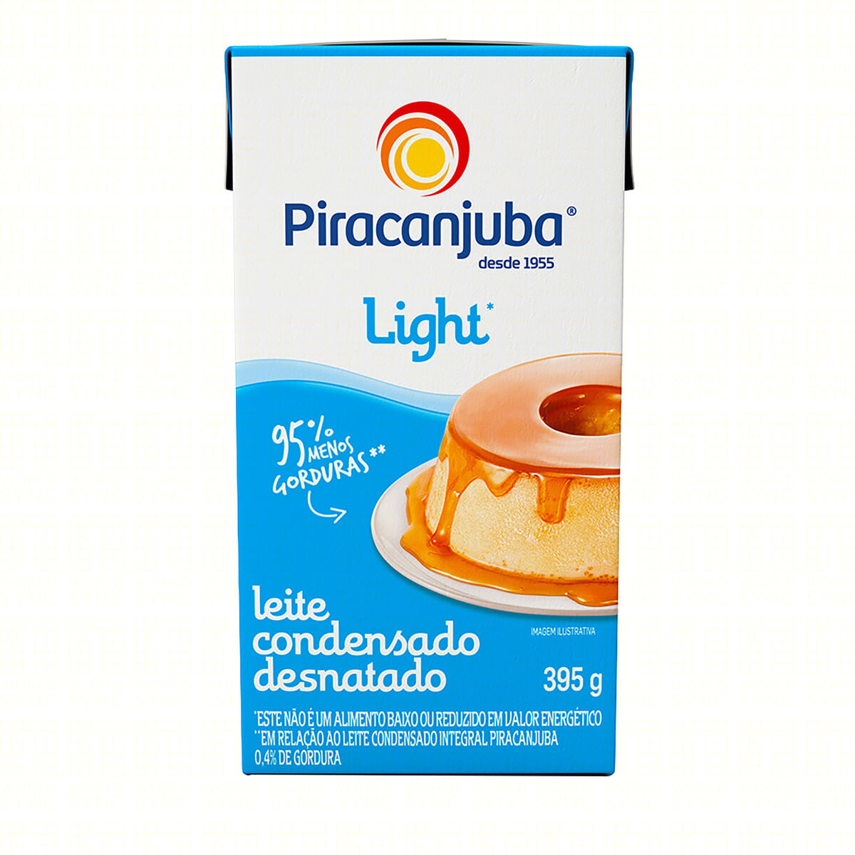 Leite Condensado Desnatado Piracanjuba 395 g Light