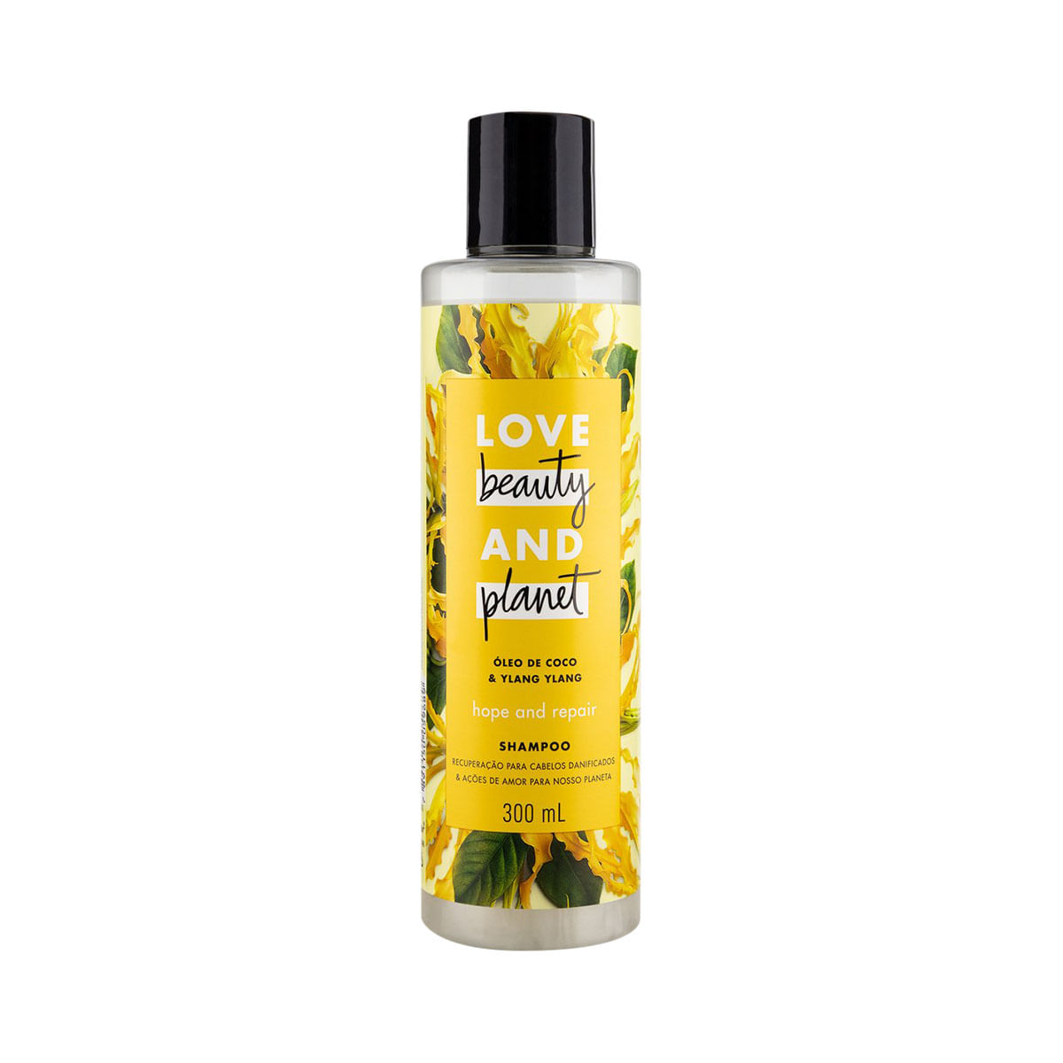 Shampoo Love Beauty &amp; Planet Hope and Repair Óleo de Coco e Ylang Ylang 300ml