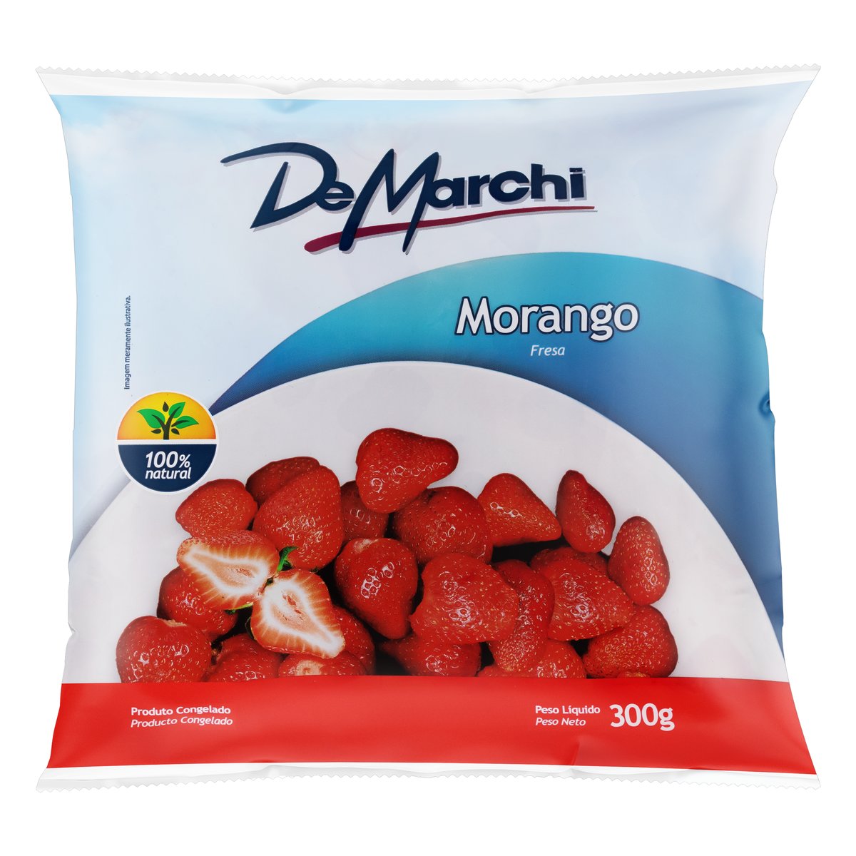 Morango Congelado De Marchi Pacote 300 g