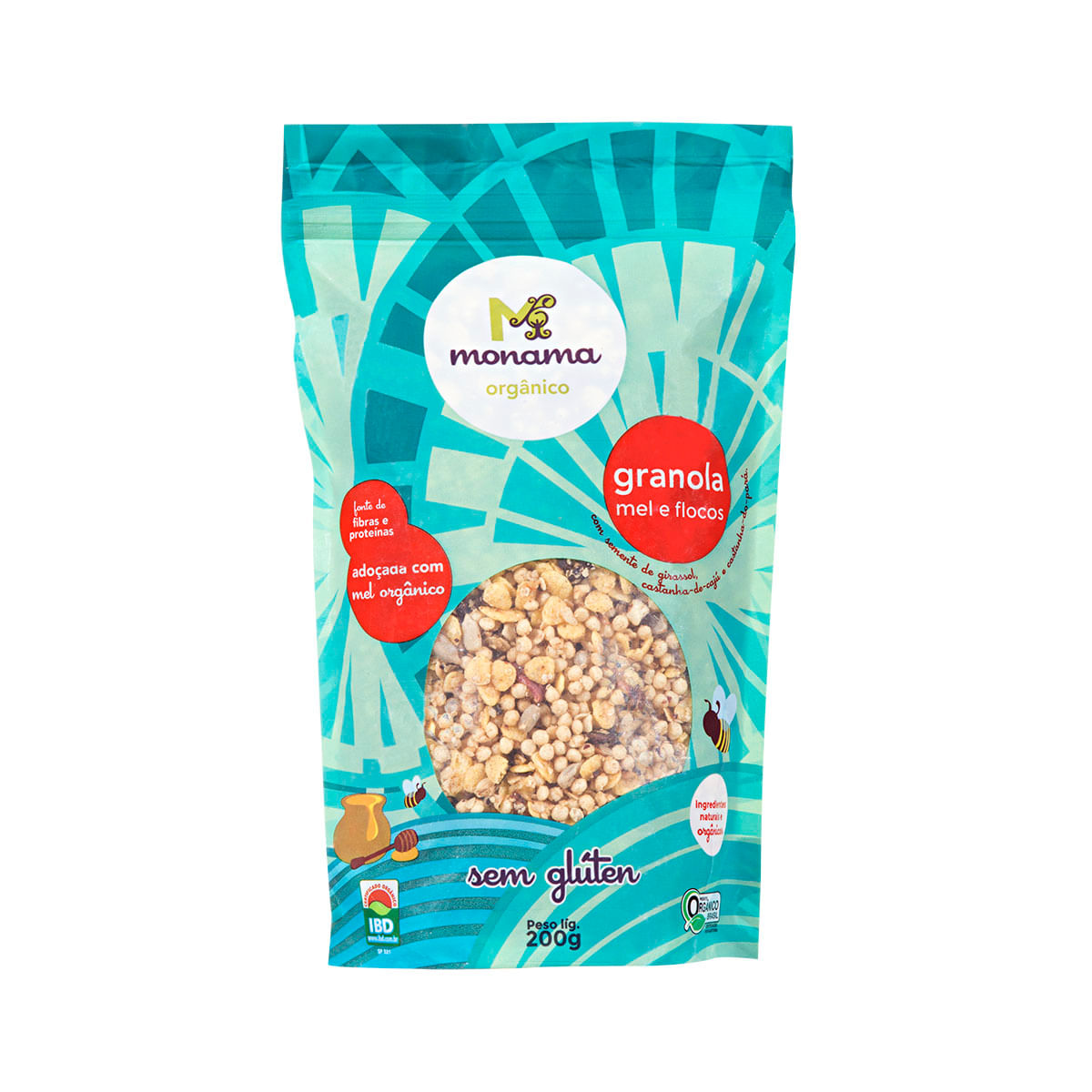 Granola Orgânica Monama 200g