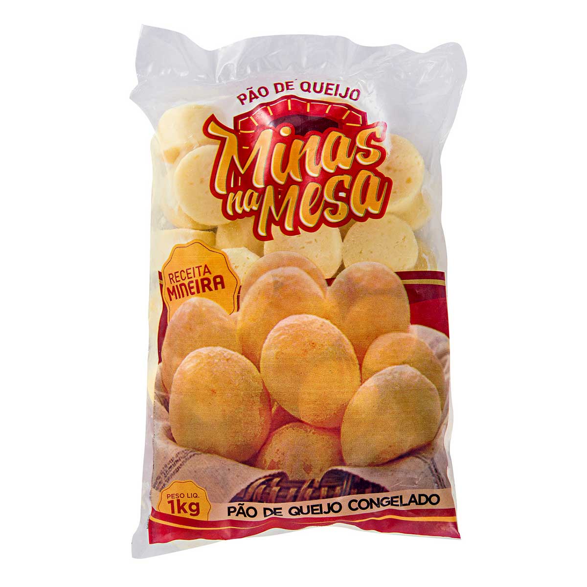 Pão de Queijo Congelado Minas Na Mesa 1 Kg