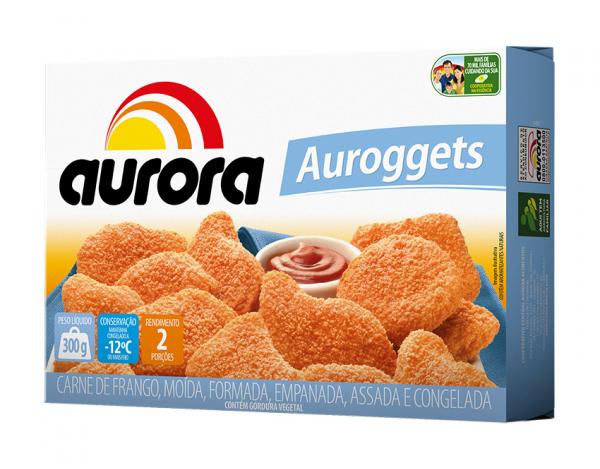 Frango Empanado Auroggets Aurora Tradicional 300g