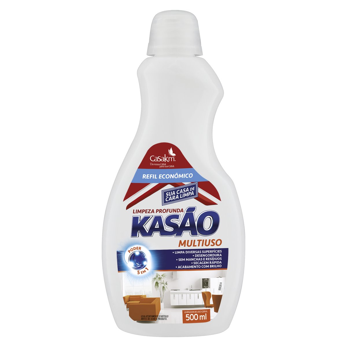 Limpador Multiuso Kasão Refil 500 ml