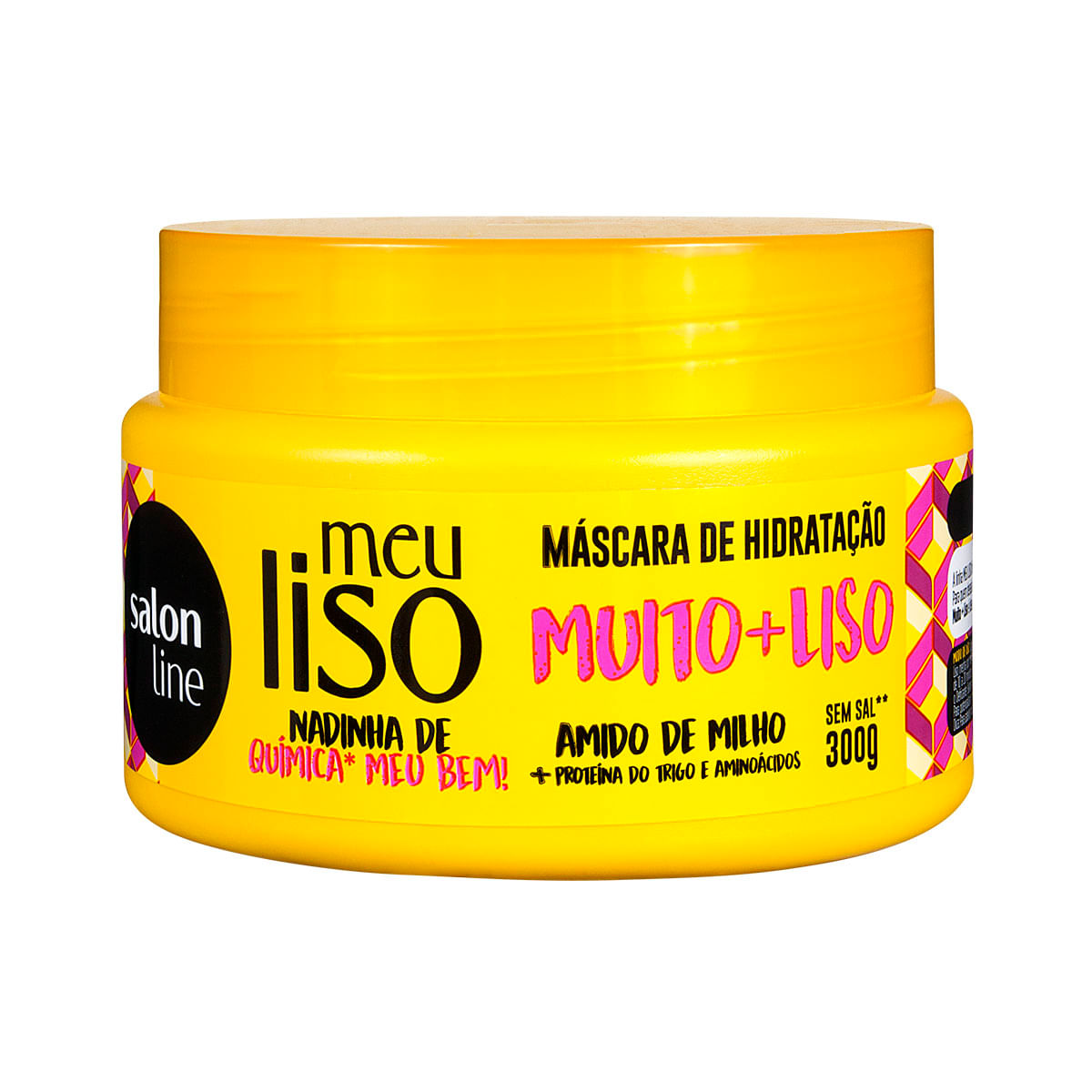 Creme de Tratamento Meu Liso Salon Line 300g