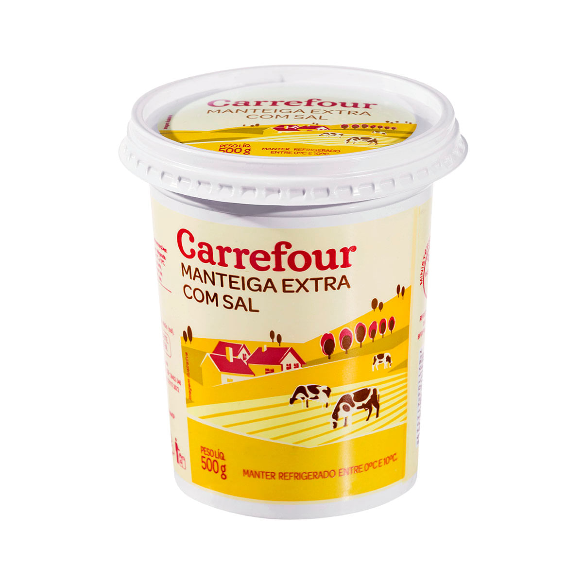 Manteiga Extra com Sal Carrefour 500g